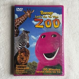 Barney: Let’s Go To The Zoo (DVD) – New & Sealed – Kids Educational Family Video